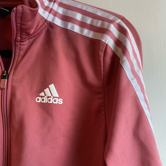 *Adidas Track Jacket PINK size XS - Picture 2 of 4
